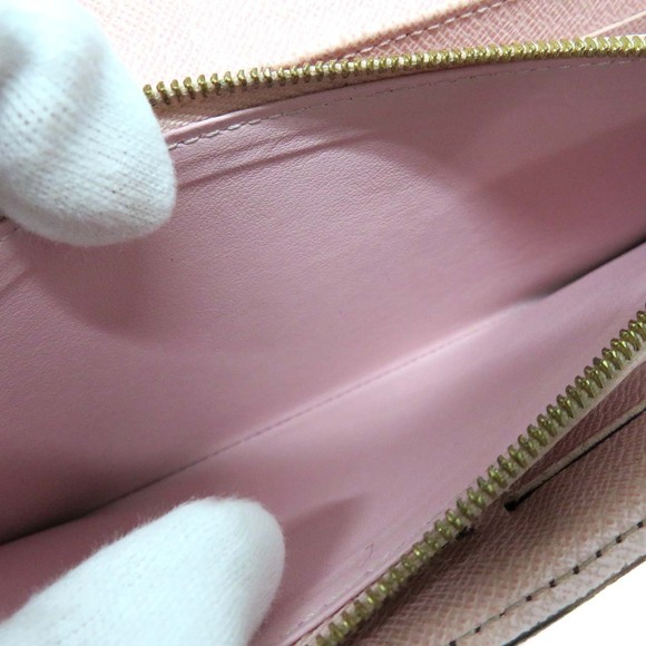 Louis Vuitton Sarah Portefeuille Wallet Long Leather Brown Pink - Picture 7 of 8